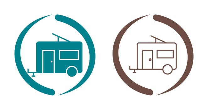 Trailer Vector Icon