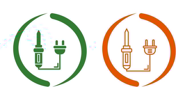 Soldering Iron Vector Icon