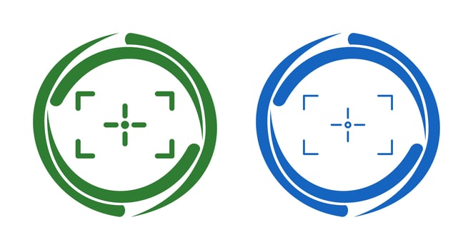 Unique Focus Vector Icon
