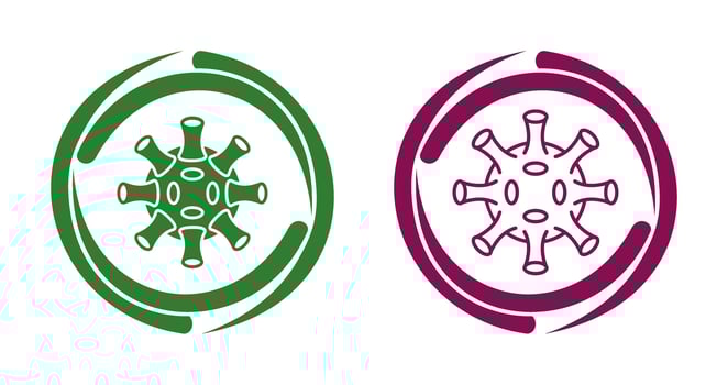 Virus Vector Icon