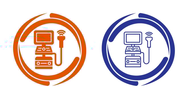Ultrasound Machine Vector Icon
