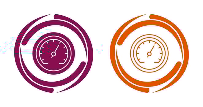 Speedometer Vector Icon
