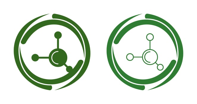 Molecule Vector Icon