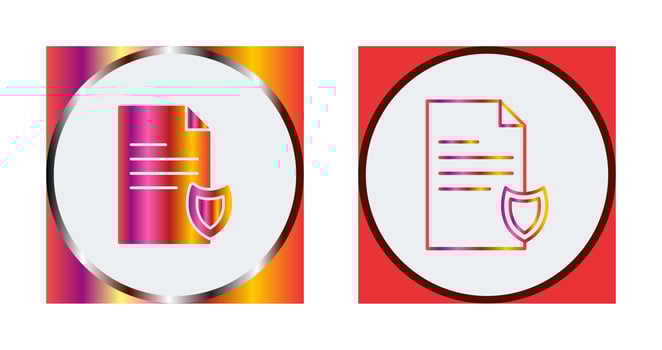 Private Document Vector Icon