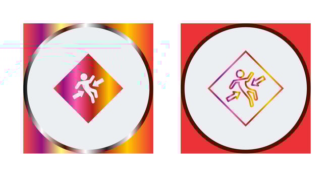 Crush Zone Vector Icon