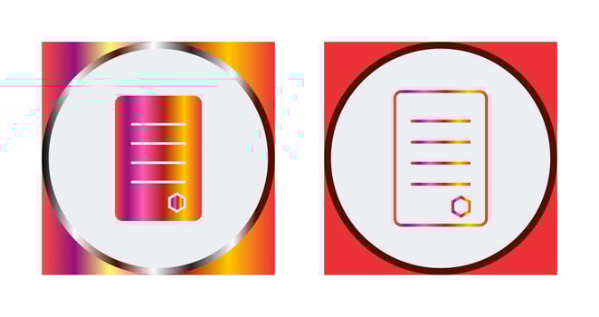 Unique Reports Vector Icon