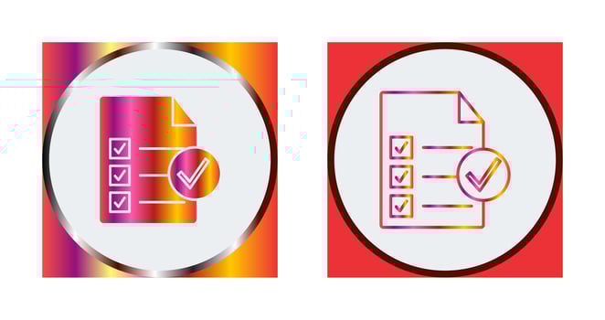 Approal Vector Icon