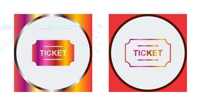 Tickets Vector Icon