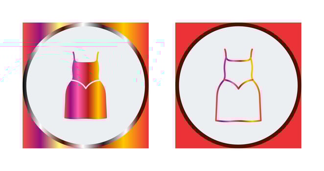 Party Dress Vector Icon