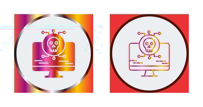 Virus Attack Vector Icon