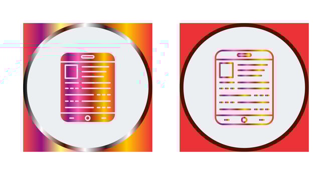 Ebook Vector Icon