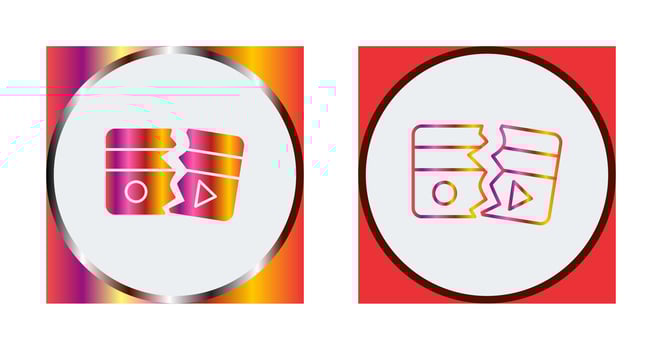 Broken Vector Icon