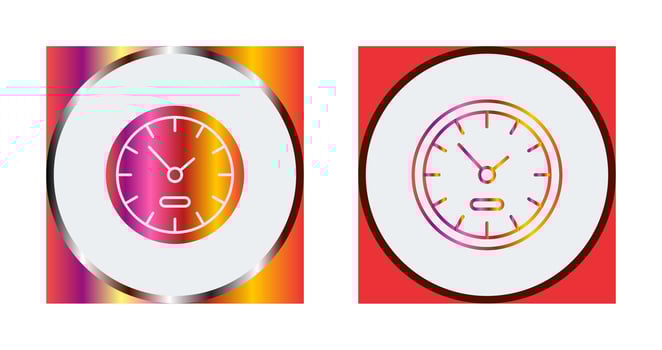 Clock Vector Icon