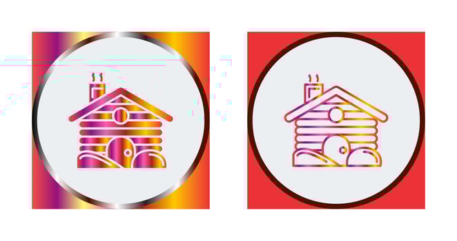 Cabin Vector Icon