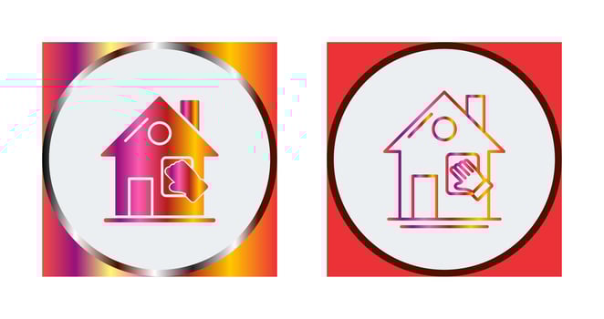 House Cleaning Vector Icon