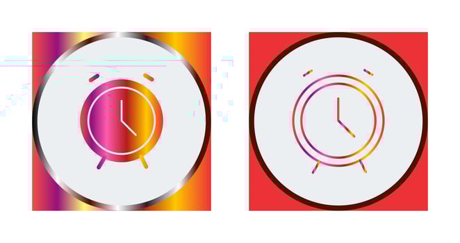 Alarm Clock Vector Icon