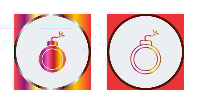 Bomb Vector Icon