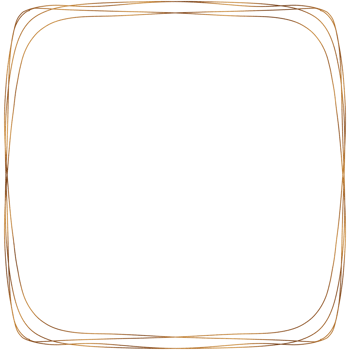 Christmas Gold glitter frame and line png