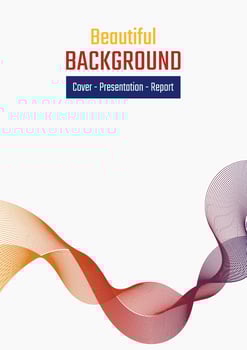 Beautiful abstract background for cover, report, flyer, presentation and more vector