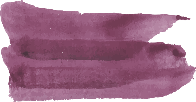purple watercolor brush paint png
