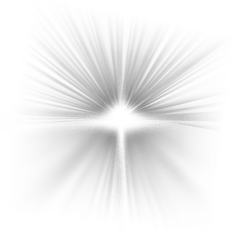 white glowing light burst explosion png
