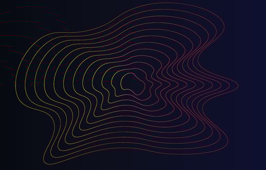 Abstract background, line wave element, sound spectrum equalizer wallpaper, vector futuristic particle technology illustration.