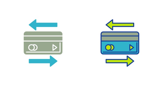 Transaction Vector Icon
