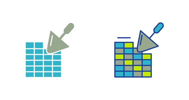 Brickwall Vector Icon