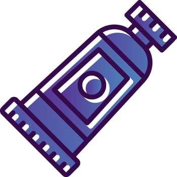 Paint Tube Vector Icon Design