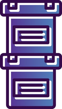 Boxes Vector Icon Design