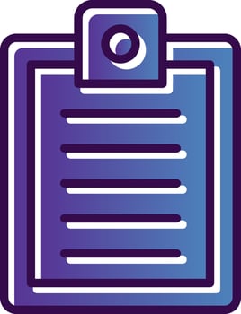 Clipboard Vector Icon Design