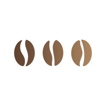 Coffee Beans Logo Template vector