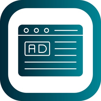 Advertisement Vector Icon Design