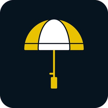 Umbrella Vector Icon Design