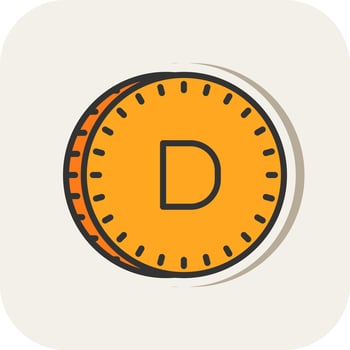 Dalasi Vector Icon Design