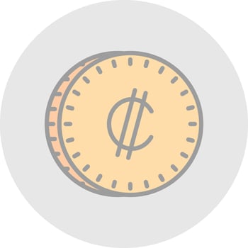 Colon Vector Icon Design
