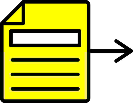 Headline Vector Icon Design