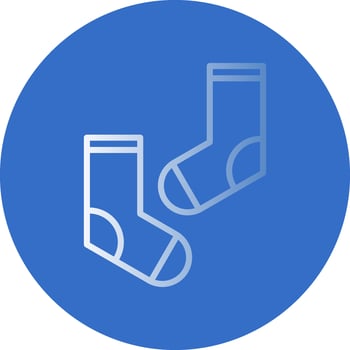 Socks Vector Icon Design