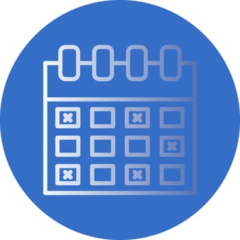 Calendar Vector Icon Design