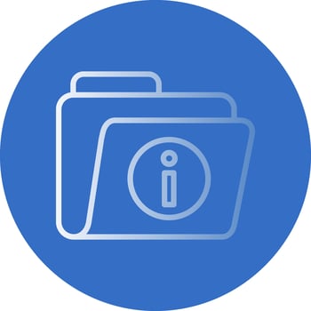 Info Vector Icon Design