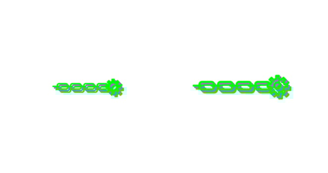Unique Link Sales Vector Icon
