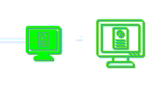 Online appointment Vector Icon