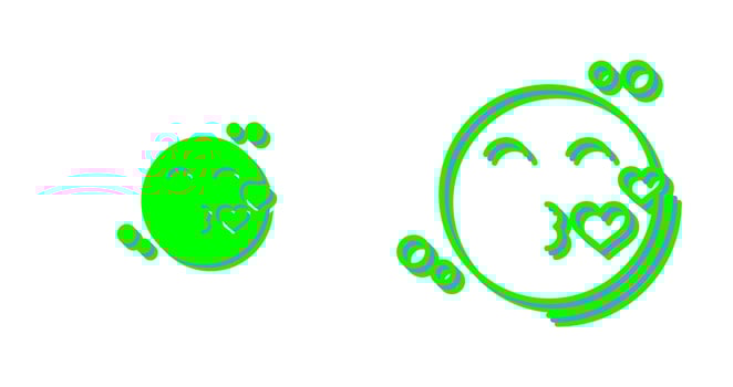Kiss Vector Icon