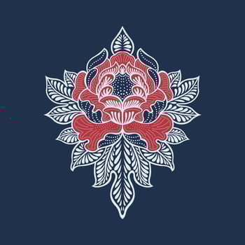 floral ornament flower vector image background illustration