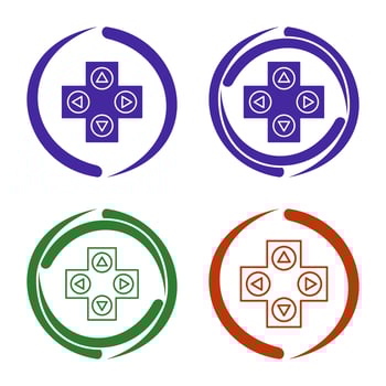 Unique Gaming Control Vector Icon