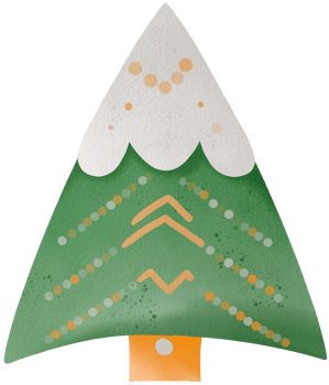 christmas tree element png