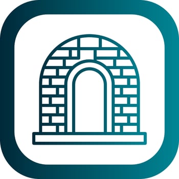 Igloo Vector Icon Design
