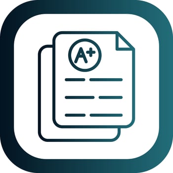 Grades Vector Icon Design