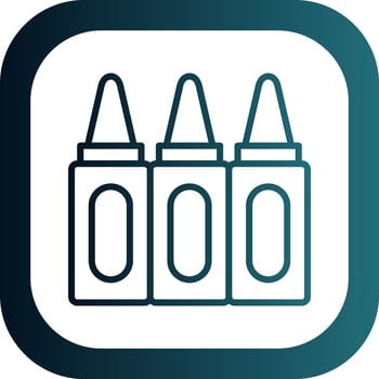 Crayon Vector Icon Design