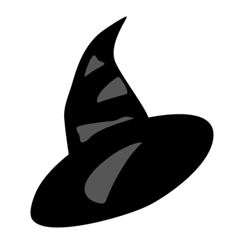 black witch hat png